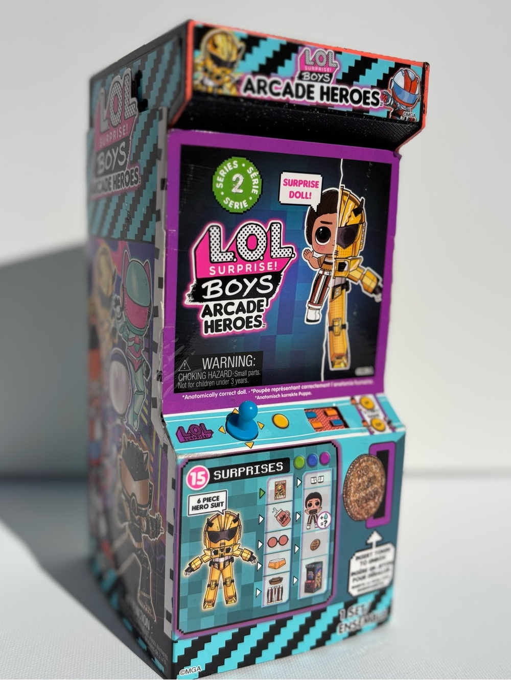 LOL Surprise Boys Arcade Heroes Series 2 Blind Box Collectible Gift Doll NEW